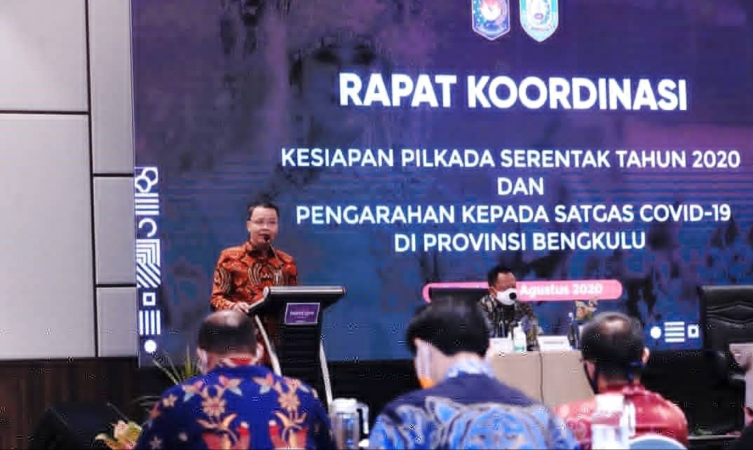 Gubernur Nyatakan Bengkulu Siap Laksanakan Pilkada Serentak 2020