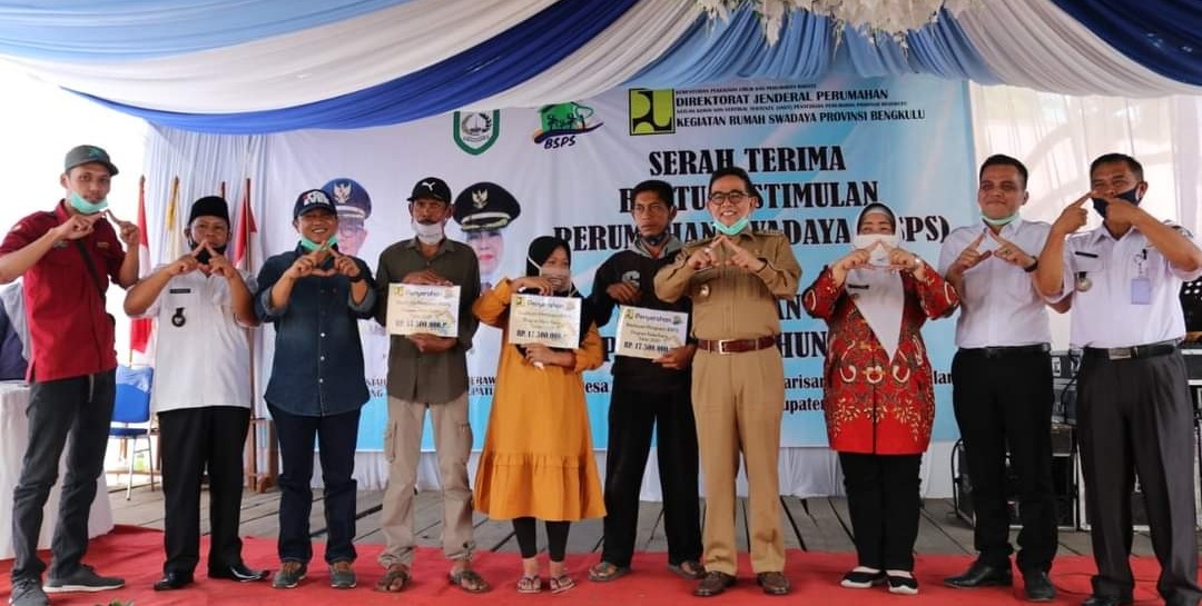 Kepahiang Terima 166 Unit BSPS 2020