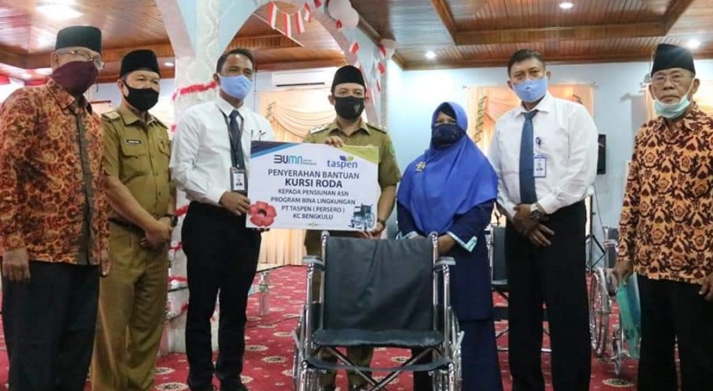 Selain Bantu Kursi Roda, Taspen Juga akan Buka Kios bagi Pensiunan PNS