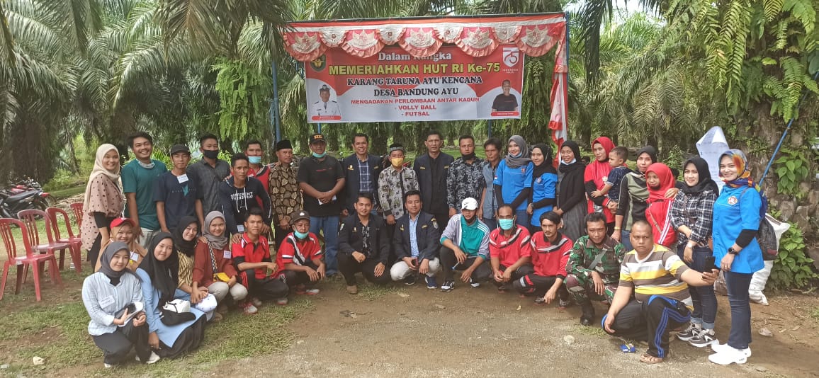 HUT RI Ke-75, Karang Taruna Bengkulu Salurkan Bantuan dan Himbau Kobarkan Semangat Ditengah Pandemi