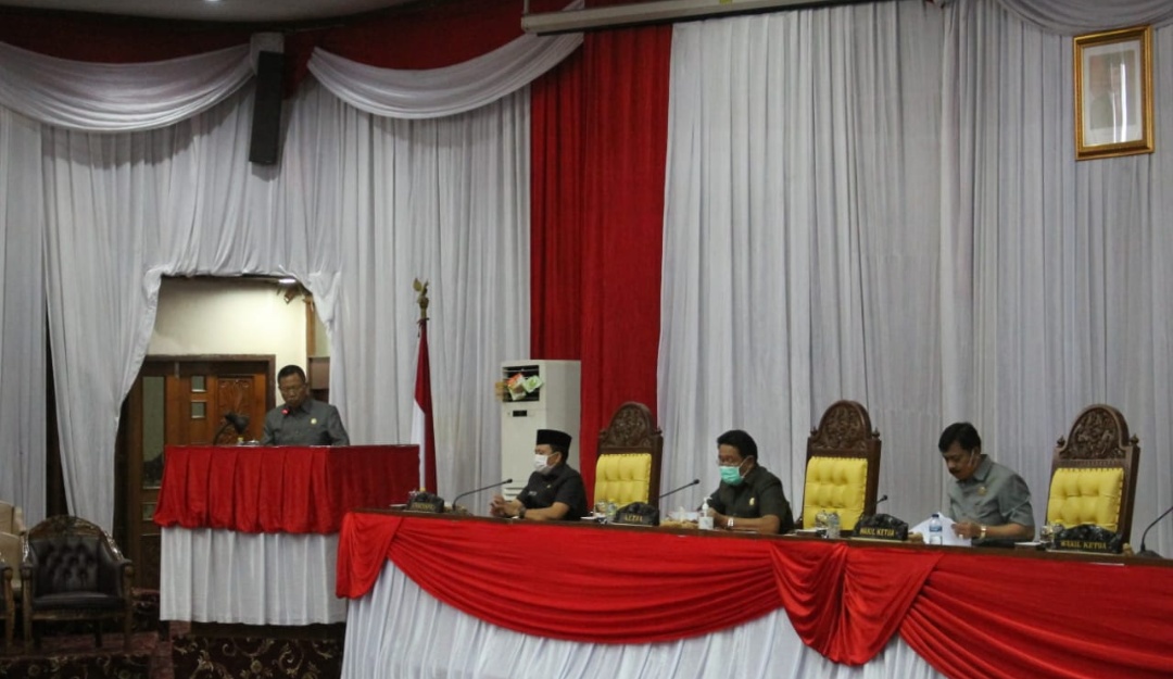 DPRD Provinsi Bengkulu Gelar Paripurna Penyampaian Hasil Reses