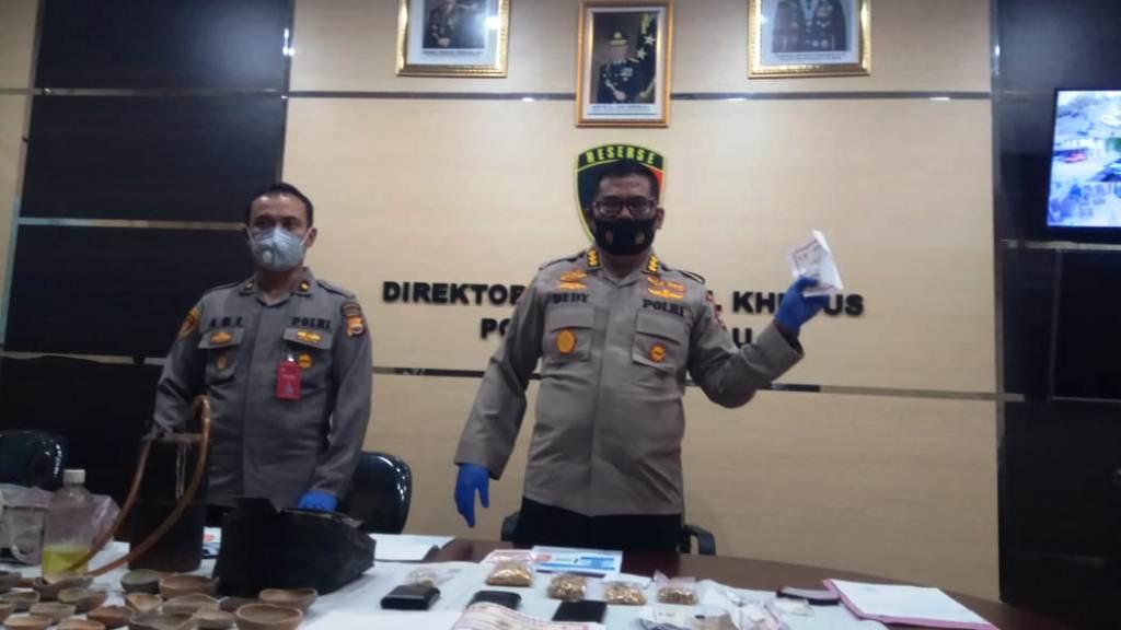 Polda Bengkulu Ungkap Peredaran Emas Palsu, Ini Modusnya