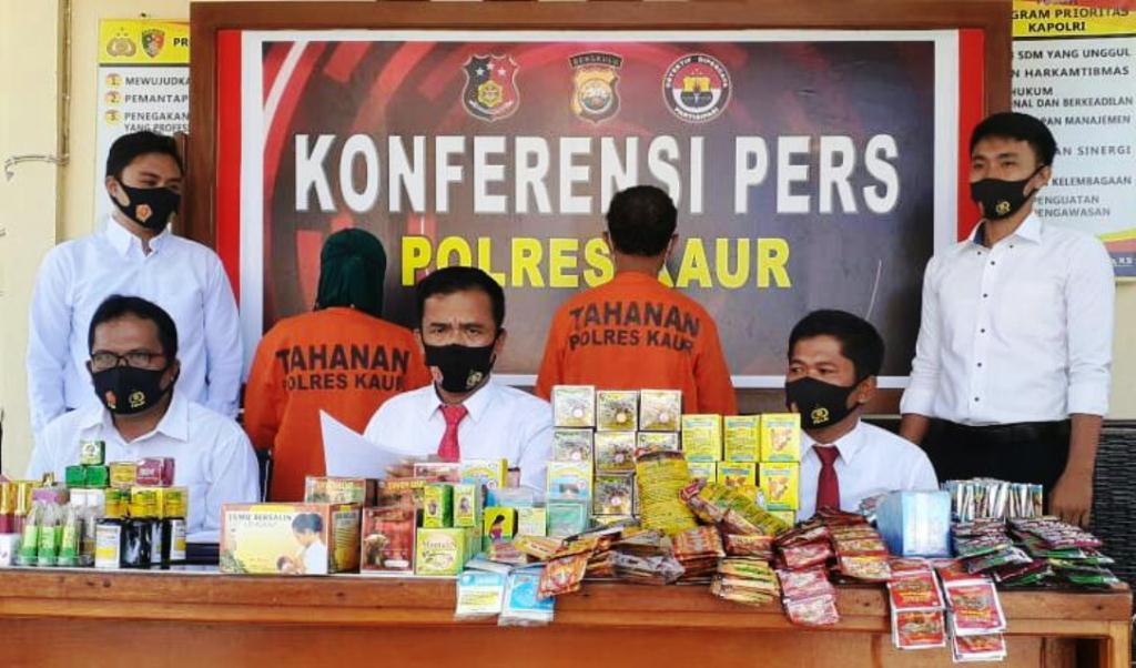 Polres Kaur Berhasil Ungkap Peredaran Obat Palsu