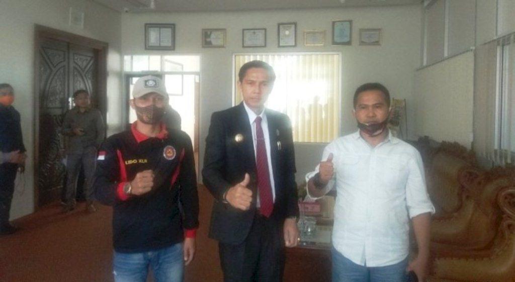 Temui Bupati Kaur, Ketua PKSSB Paparkan Kegiatan Sambut HUT RI ke-75