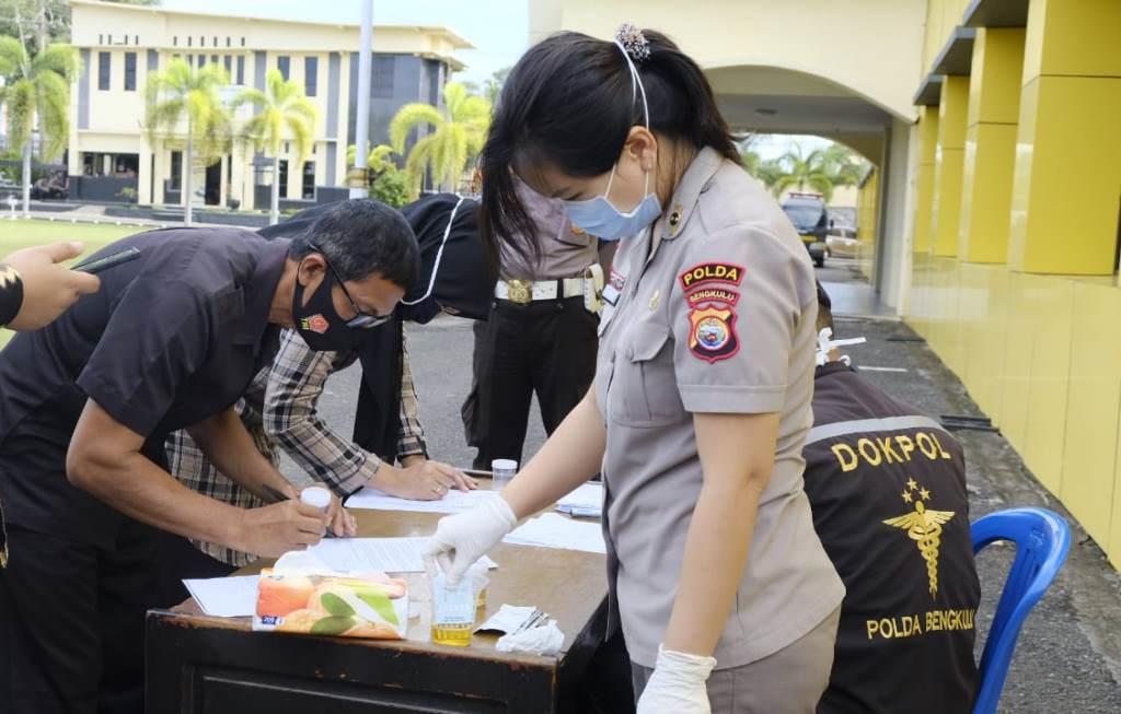 Hari Pertama Operasi Antik Nala Polda Bengkulu Tangkap 15 Tersangka
