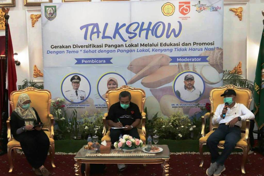 Pemprov Bengkulu Optimalkan Diversifikasi Pangan Lokal