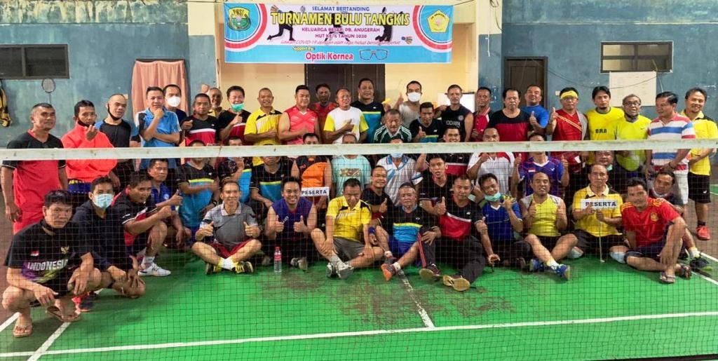 Turnamen Bulutangkis PB Anugrah Dimulai