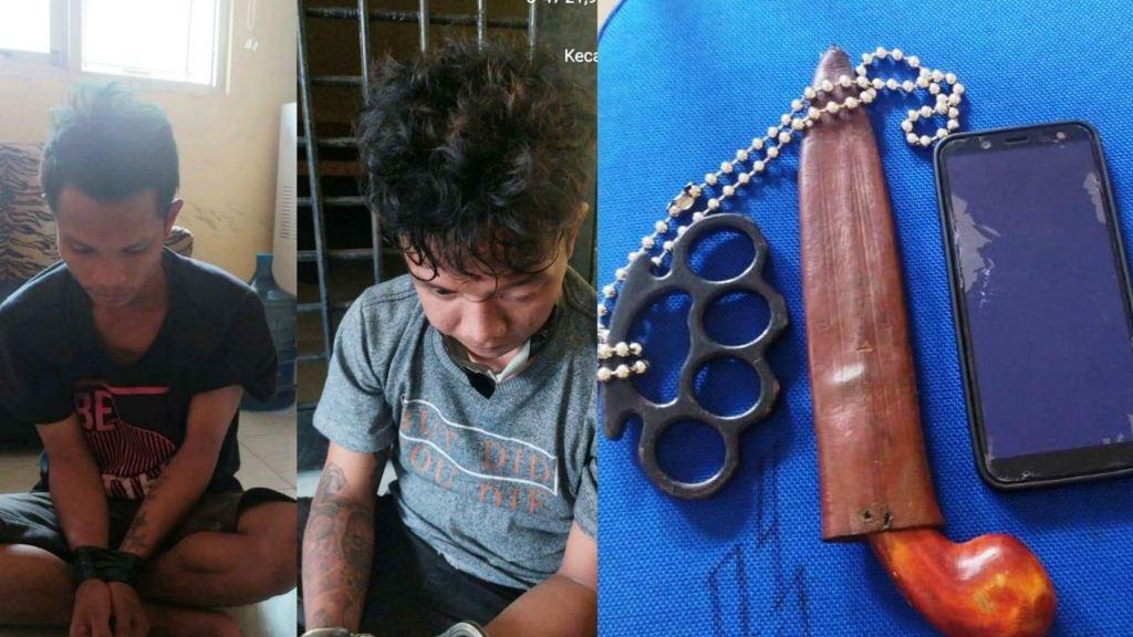 Polres Bengkulu Ringkus 2 Pemuda Pelaku Pencurian