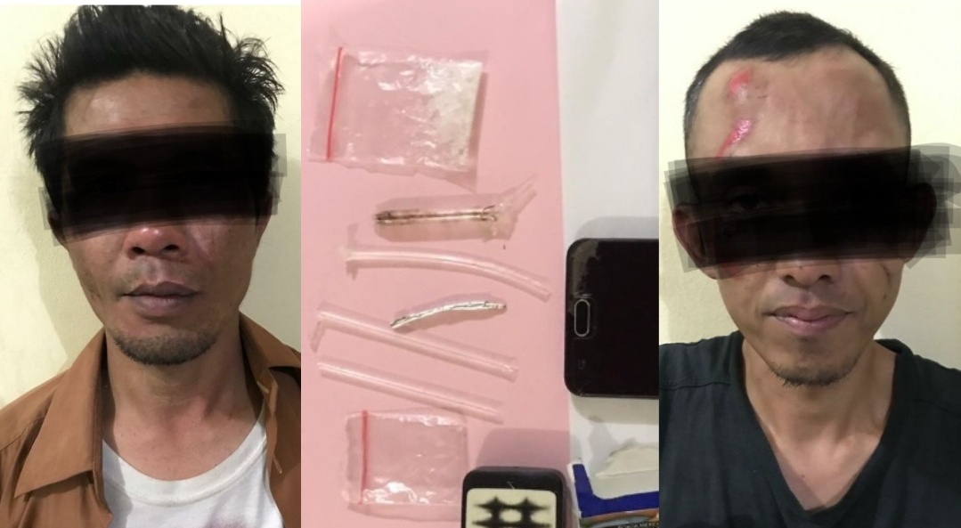 Miliki Sabu, Dua Pria Diamankan Ditresnarkoba Polda Bengkulu