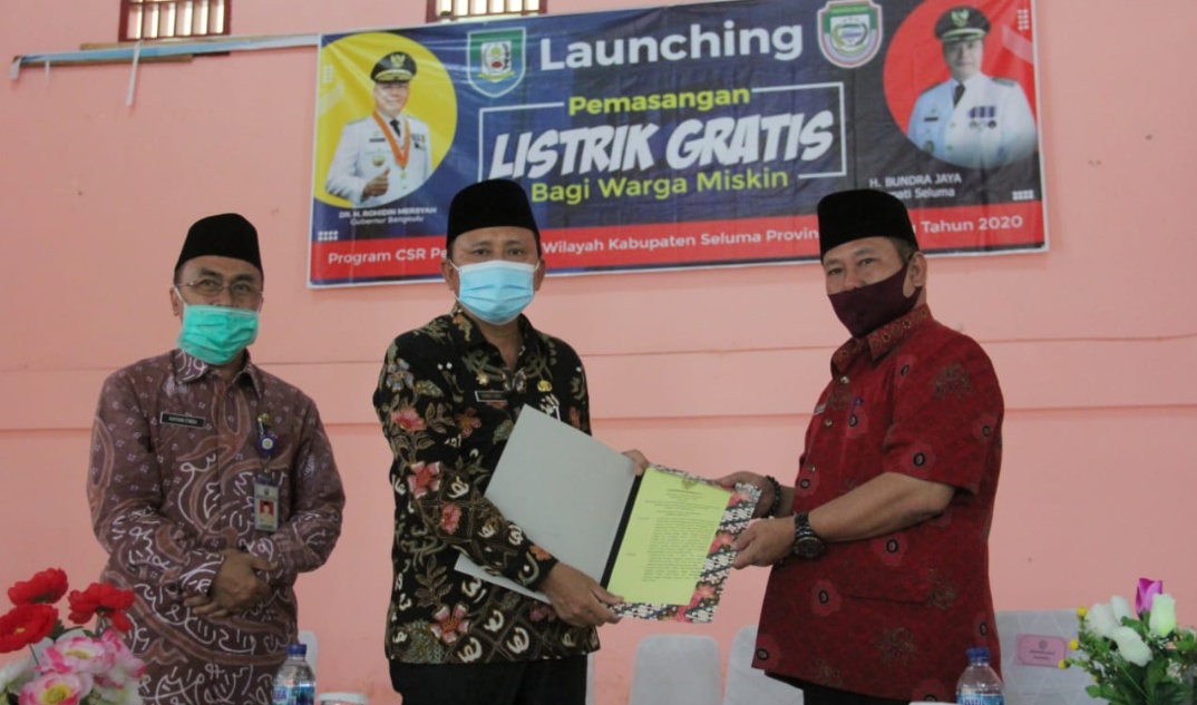 Pemprov Bengkulu Luncurkan Program Pemasangan Listrik Gratis