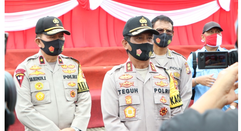 Disiplin Protokol Kesehatan, Polda Bengkulu Resmi Gelar Operasi Yustisi