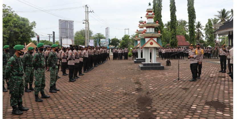 Polda Bengkulu Terjunkan 1.821 Personel Amankan Penetapan Paslon