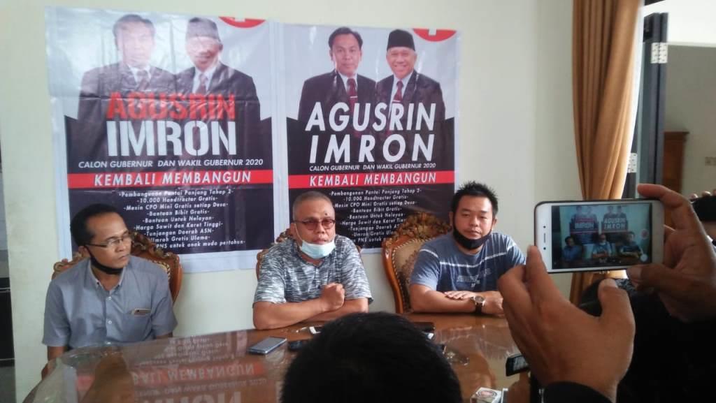 Massa Pendukung Agusrin Batalkan Demo KPU