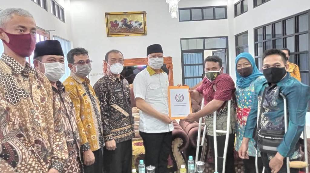Dukung Pelaku Usaha Disabilitas, Gubernur Rohidin Siap Jadi Pembina