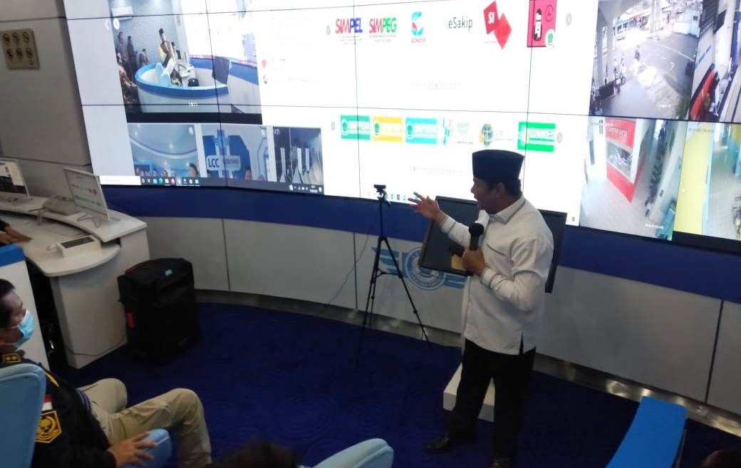 Dihadapan Sekda BS, Bupati Rosjonsyah Paparkan Kinerja Lebong Command Center