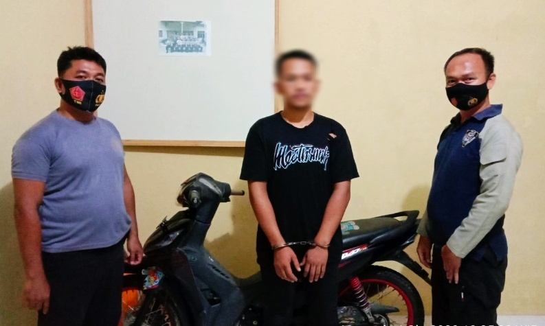 Curi Motor, Pria 25 Tahun Diamankan Polisi