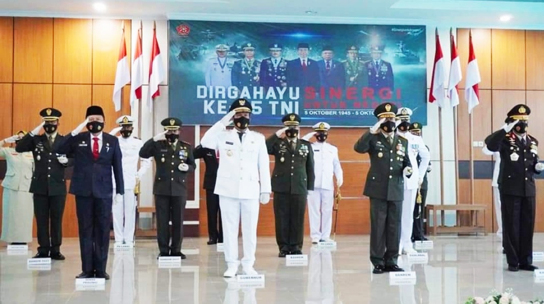 Plt Gubernur Dedy Apresiasi Peran TNI Tanggulangi Covid-19