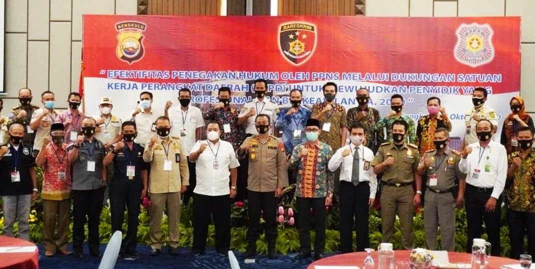 Gelar Pelatihan, Kemampuan Penyidik PNS Terus Ditingkatkan