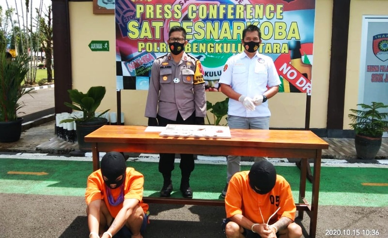Polres BU Kembali Bekuk Pengedar Narkoba, 16 Paket Ganja Berhasil Disita