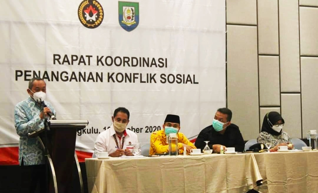 Kemenko PMK Akui Penanganan Konflik Sosial di Bengkulu Sudah Baik