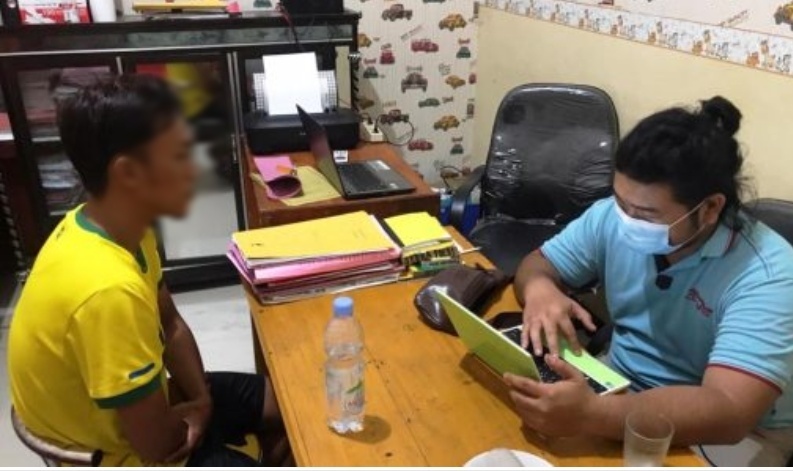 Telantarkan Anak, AA Ditangkap Polisi