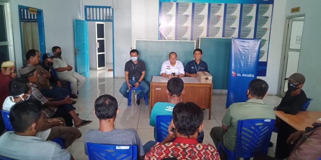 XL Axiata Beri Bantuan Kartu Perdana dan Kouta Internet untuk Nelayan