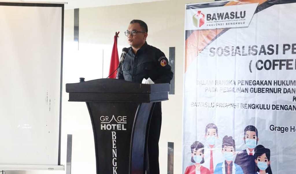 Pilkada Bengkulu Aman COVID-19, Bawaslu Bersama Pemprov Tingkatkan Kampanye Protokol Kesehatan