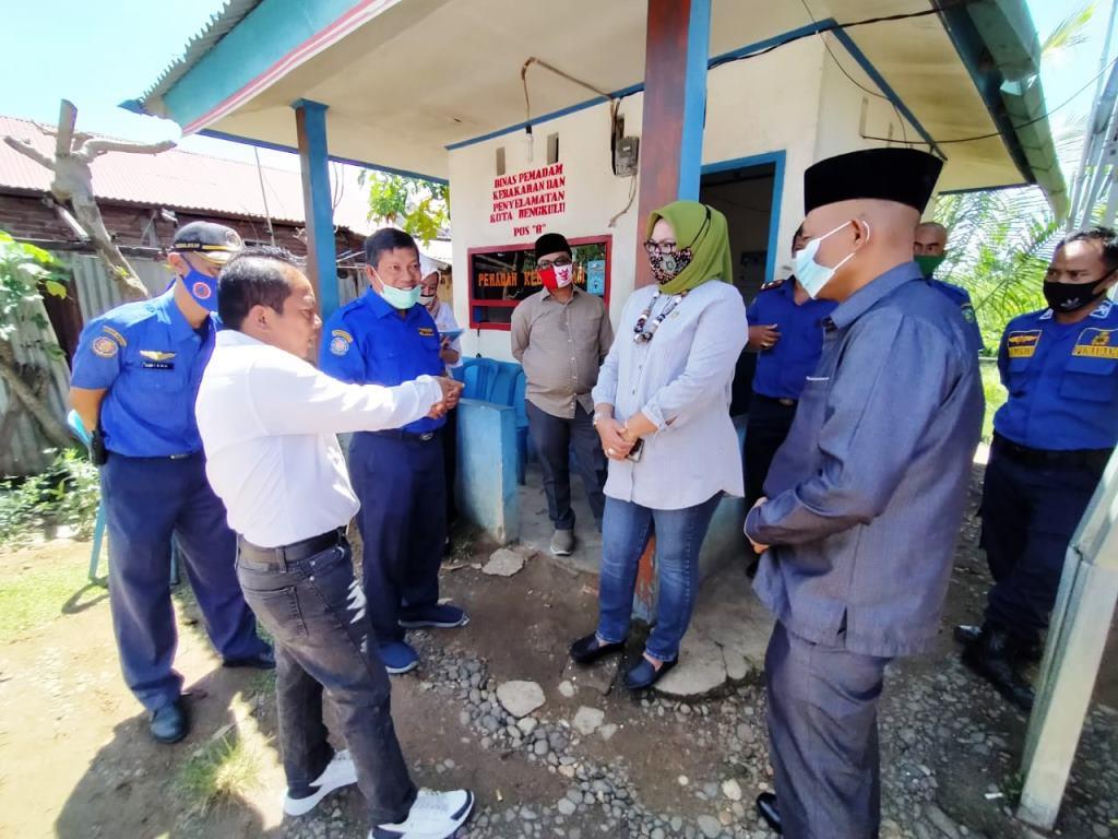 Tindaklanjuti Hearing, DPRD Kota Bengkulu Sidak Pos Jaga PBK