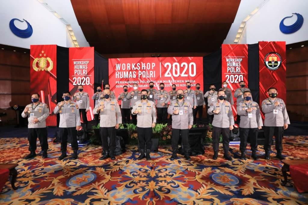 Ciptakan Kamtibmas Kondusif, Humas Polri Gelar Workshop Manajemen Media Pilkada
