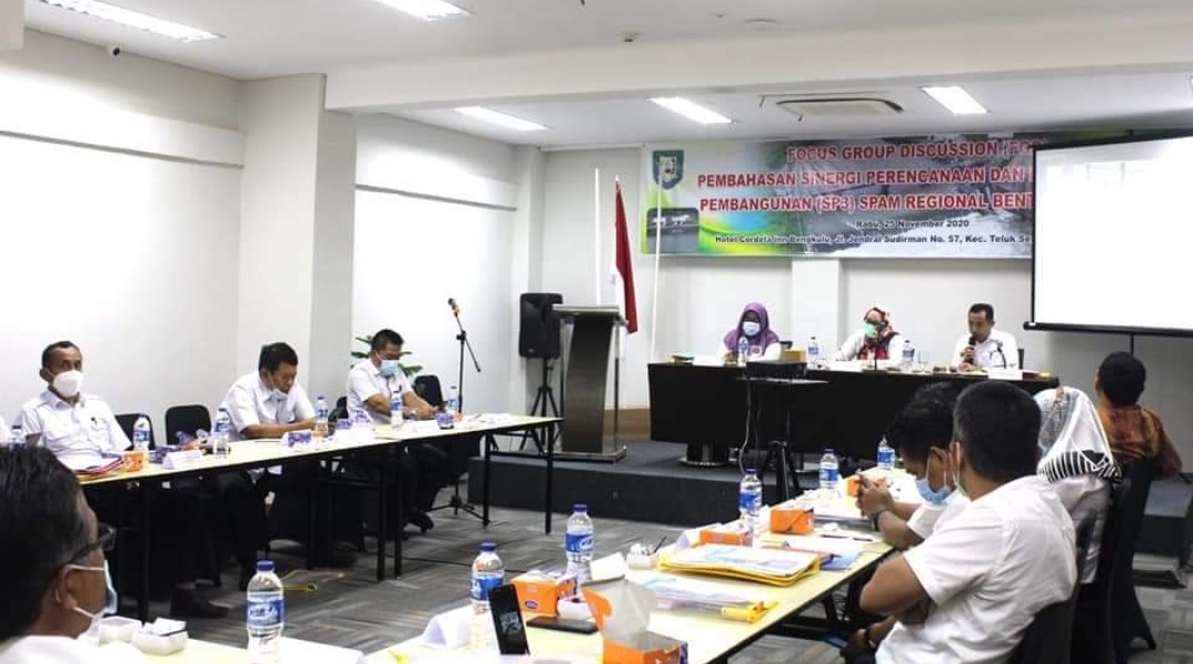 Gelar FGD, Pemprov Bahas Kelanjutan Pembangunan SPAM Bengkulu