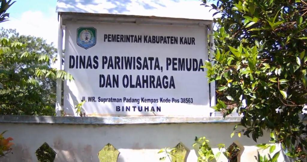 Pegawai Tak Digaji, Kantor Dinas Pariwisata Kaur Kosong Melompong