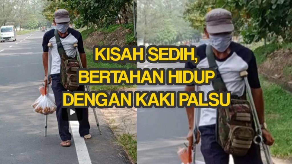 Cerita Kehidupan Sang Penjual Tahu Sumedang yang Berkaki Palsu