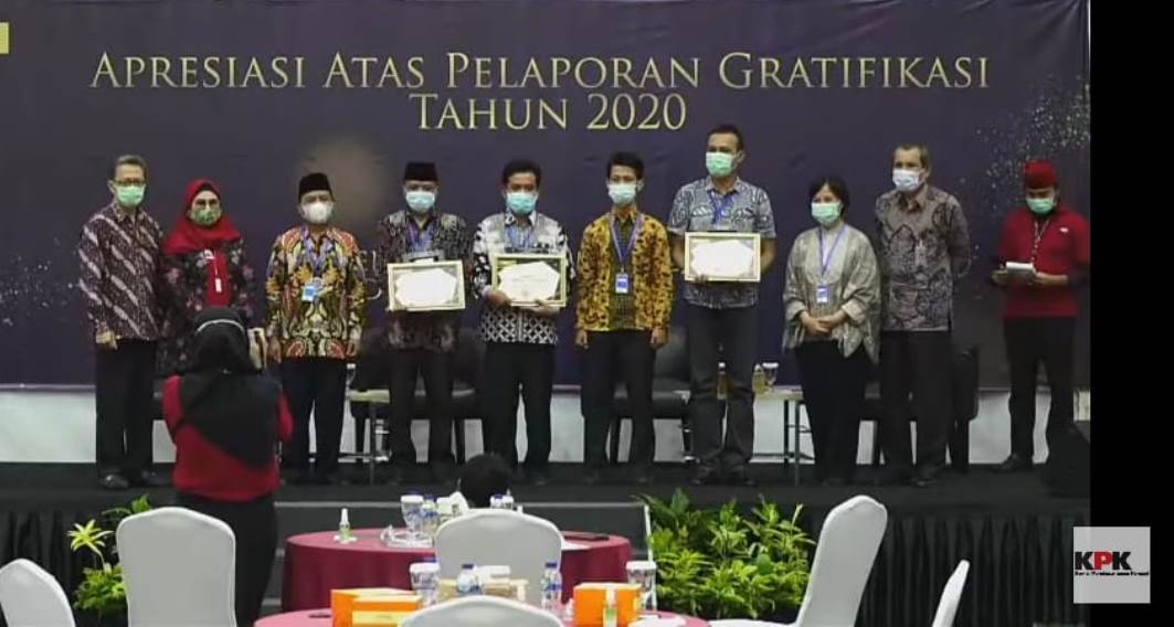 Hakordia: Tiga Orang Ini Dapat Penghargaan dari KPK, Satu Orang dari Bengkulu