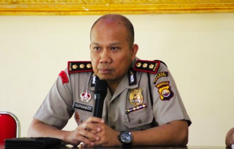 Cegah 3C, Polres Kepahiang Terjunkan Polwan Jaga Tempat Ibadah