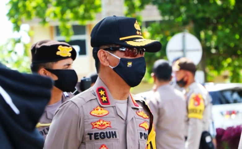 Kapolda Bengkulu Minta Pelaku Usaha Disiplin Terapkan Prokes