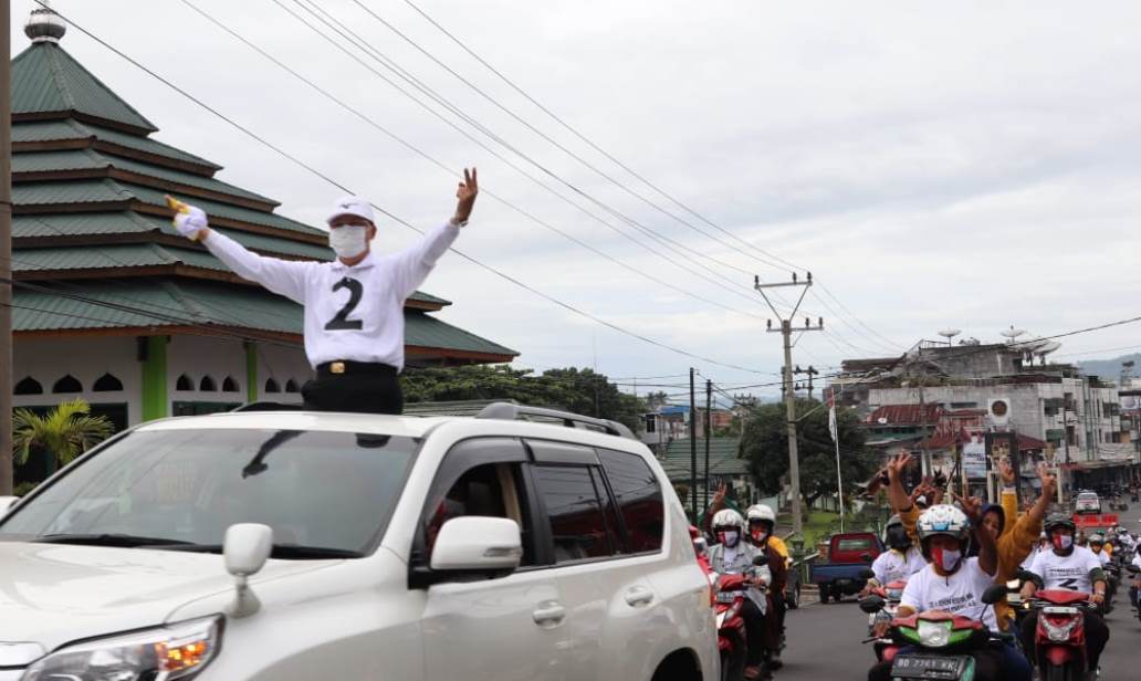 Rohidin Unggul Sementara Pilgub Bengkulu, Suara Masuk 87,25 Persen