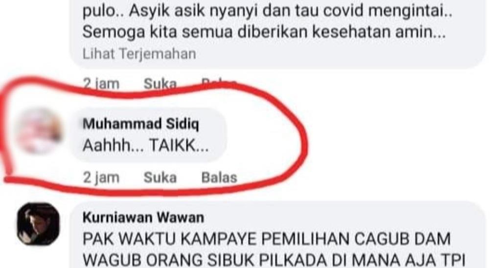 Gara-gara Komentari Surat Helmi Hasan di FB, Warganet Ini Dituntut Minta Maaf