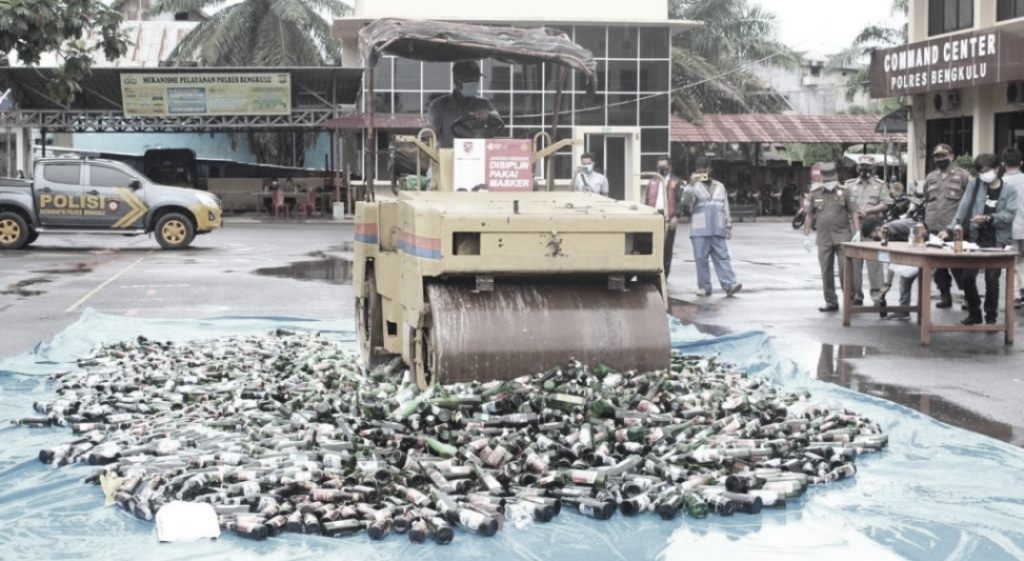 Sepanjang Tahun 2020 Polres Bengkulu Tangani 662 Kasus