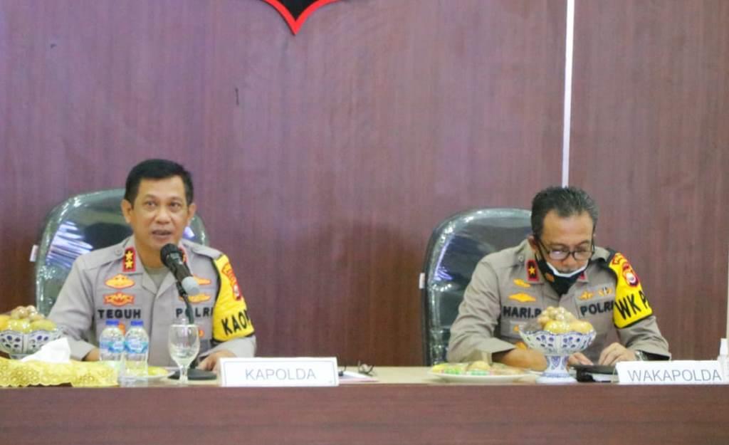 Laporan Akhir Tahun Polda Bengkulu: Tindak Pidana Turun 36 Persen, 462 Ton Beras Bantuan Tersalur