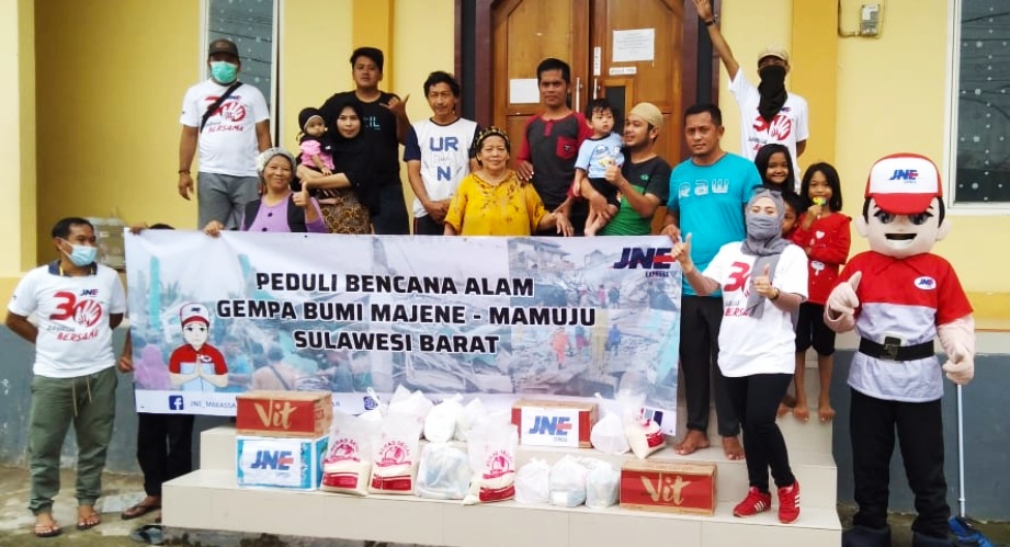 Peduli Bencana, JNE Gratiskan Biaya Pengiriman Bantuan