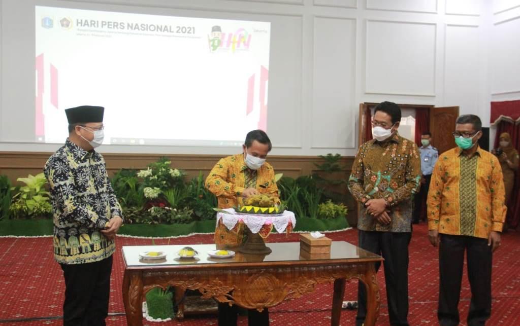 Gubernur Rohidin di HPN 2021: Pers Mitra Pembangunan, Jadilah Wartawan Profesional
