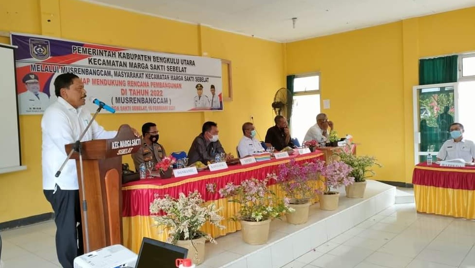 Buka Musrenbangcam, Bupati Mian Harap Pembangunan MSS Terus Berkembang