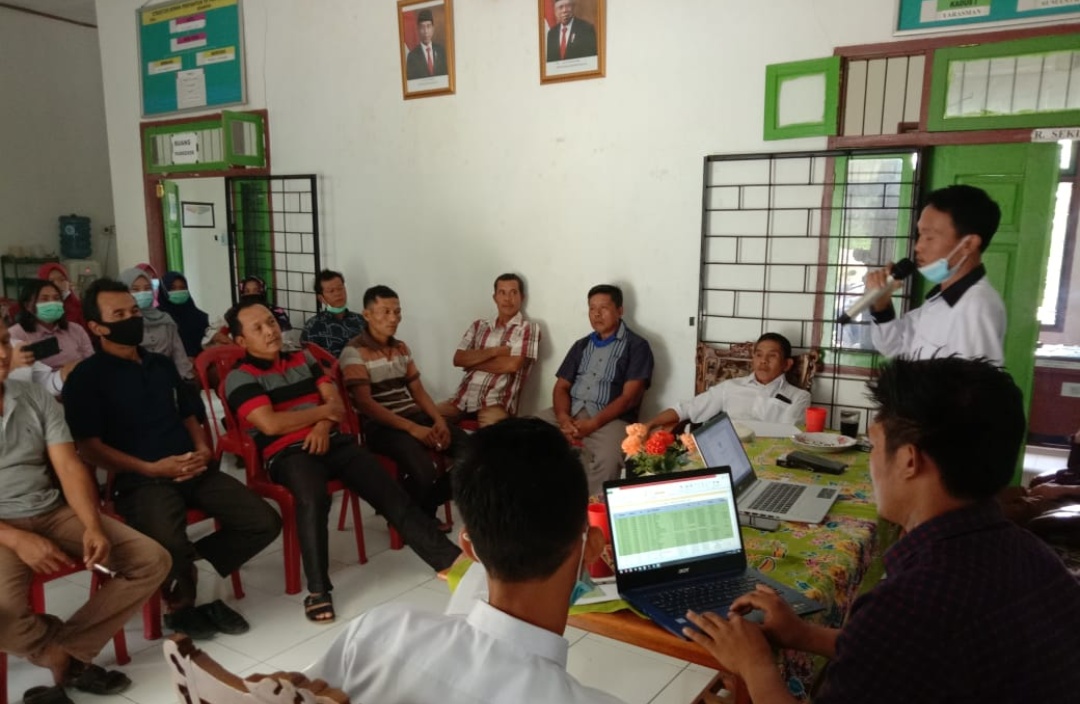 Pemdes Kayu Ajaran Tetapkan 67 KK Penerima BLT Dana Desa 2021