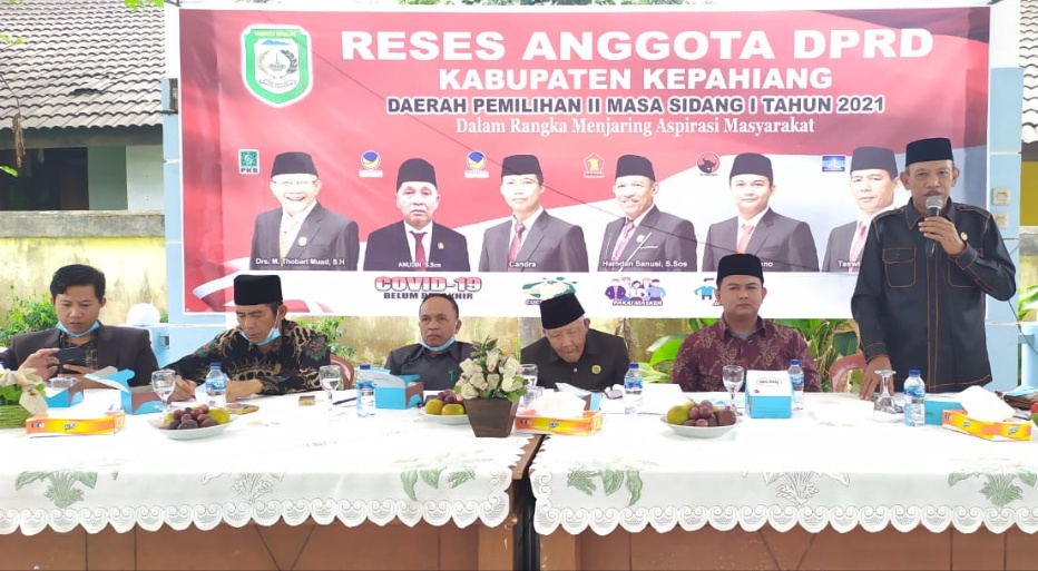 Serap Aspirasi Masyarakat, DPRD Kepahiang Dapil II Gelar Reses