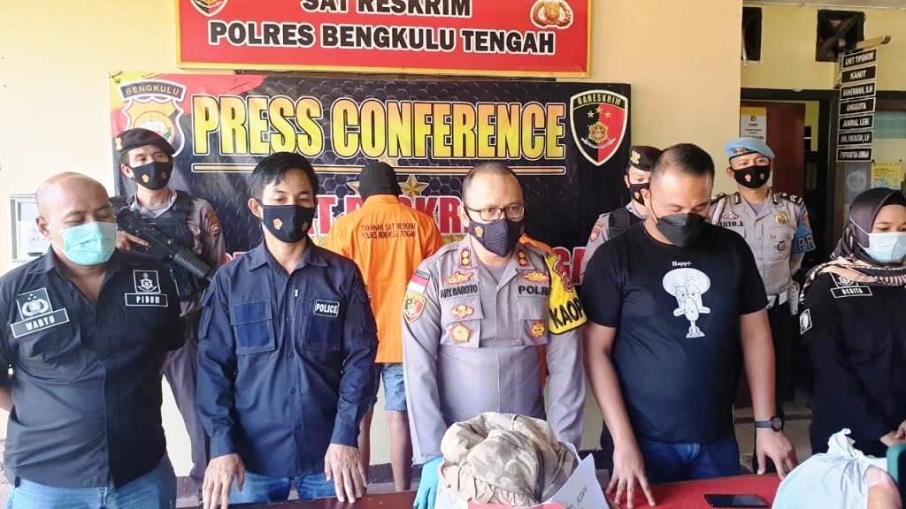 Polisi Bekuk Ayah Gagahi Anak Kandung di Bengkulu Tengah