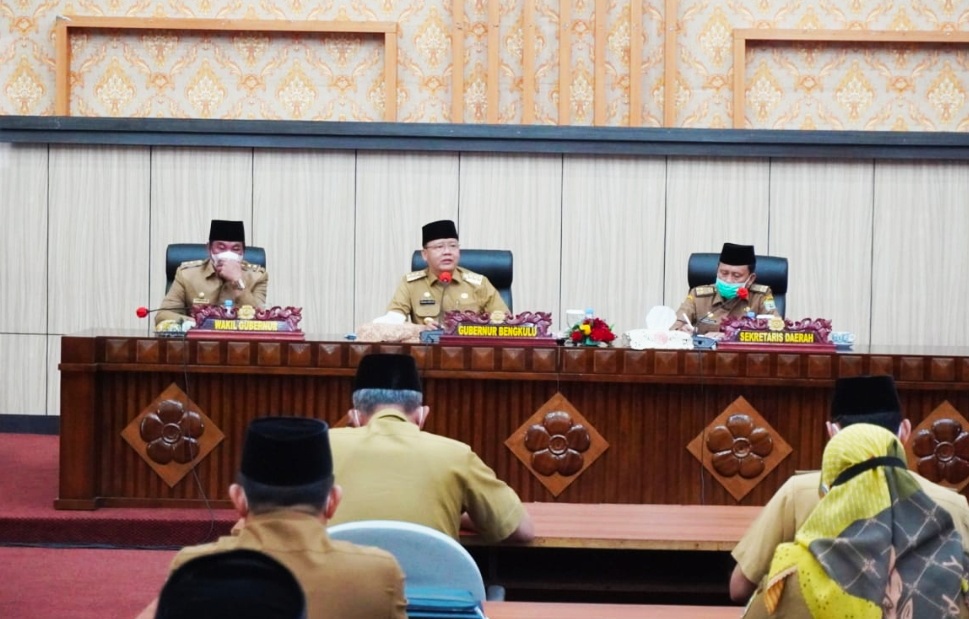 Rakor Perdana, ini Arahan Gubernur Rohidin dan Wagub Rosjonsyah