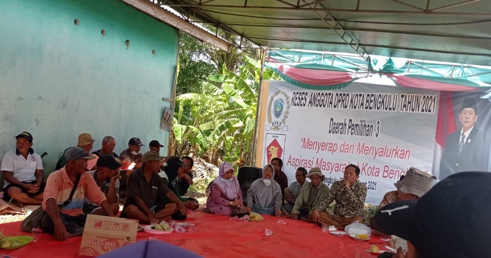 Gelar Reses di Sawah,  Nuzuludin akan Perkuat Petani