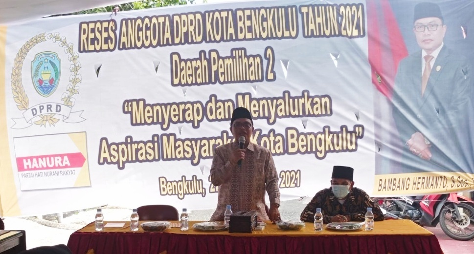Reses Bambang Hermanto Serap Aspirasi Warga Dua Kecamatan