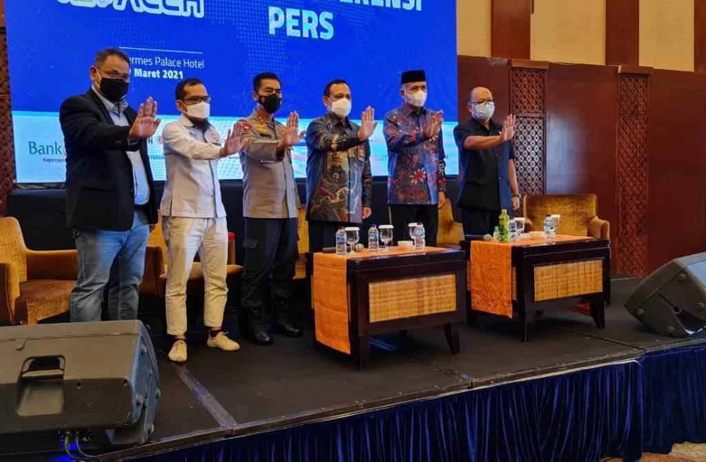 Hadiri Pelantikan JMSI Aceh, Ketua KPK: Media Mencerdaskan Bangsa, Jaga Kode Etik