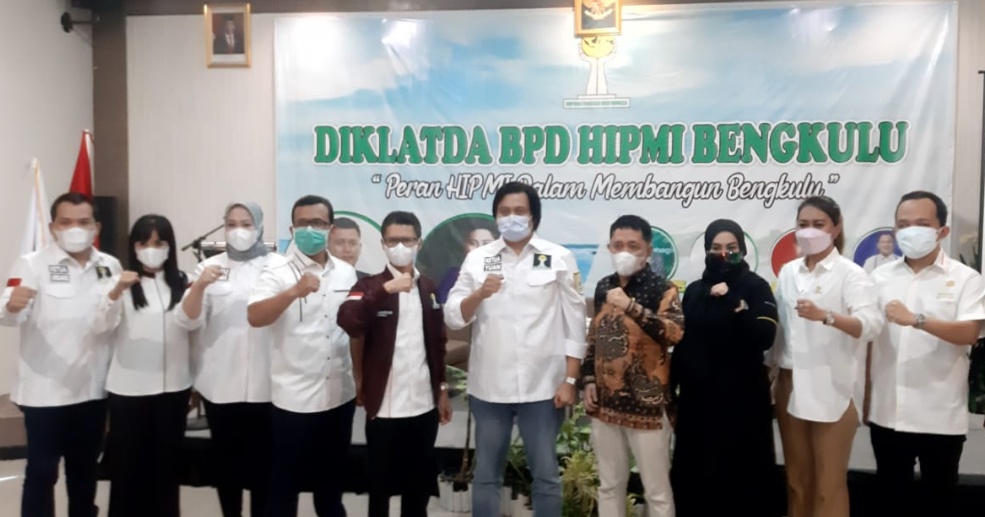 Gelar Diklatda, BPD HIPMI Bengkulu Perkuat Regenerasi Pengkaderan